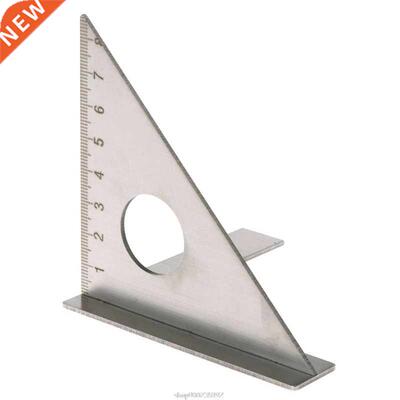 Woodworkng Ruler Square Layout Mter Trangle Rafter 45° 9
