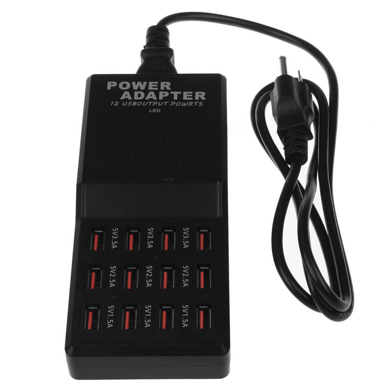 USB With 12 USB Power Ports For Mobile Phone Tablets PC JAN1