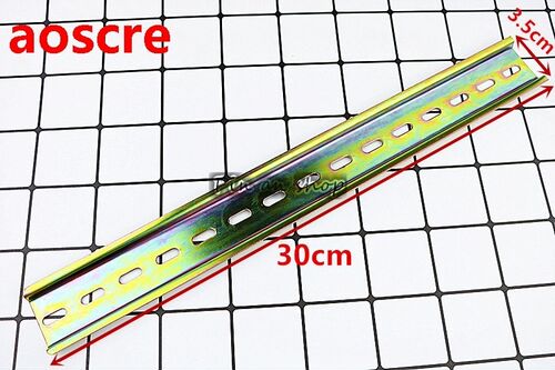 30CM din rail C45 Guide Mounting clip Installation track fix