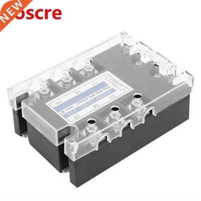 3-Phase SSR DC Control AC 480V 200A Solid State Relay Indust