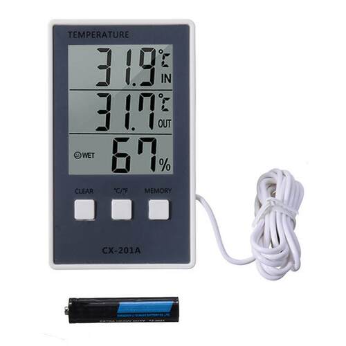98 * 58 * 14mm High Precision White&Gray Digital Large L