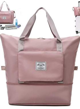 Large Capacity Folding Travel ags Waterproof Luggage Tote H