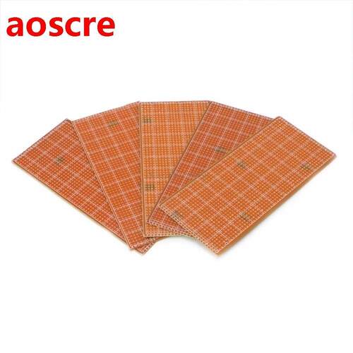 5 Pcs 6.5x14.5cm Stripboard Veroboard Prototype Printed Circ