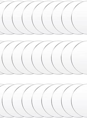 25mm 30mm 40mm 45mm 50mm 60mm Clear Acrylic Disc Gaming Mini