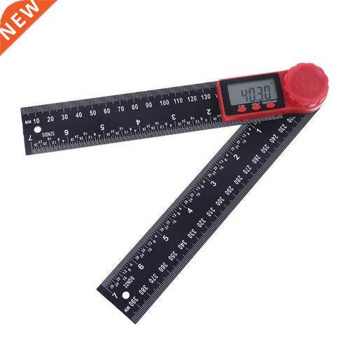 2in1 Digital Protractor Angle Finder Ruler for Crown, Trim,