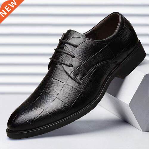 2022 new leather shoes men's business formal leather sho