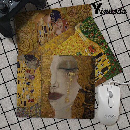 Yinuoda the kiss Gustav Klimt art painting Rubber Mouse Dur
