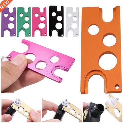 1PC Blank Card-shaped Essential Oil Bottle Opener Metal Esse