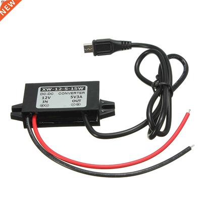 12V To 5V DC DC Converter Module With USB Output Power Adapt