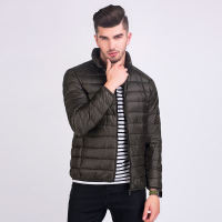 Men Winter Jacket 2021 New Ultra Light 90% White Duck Down J thumbnail 5