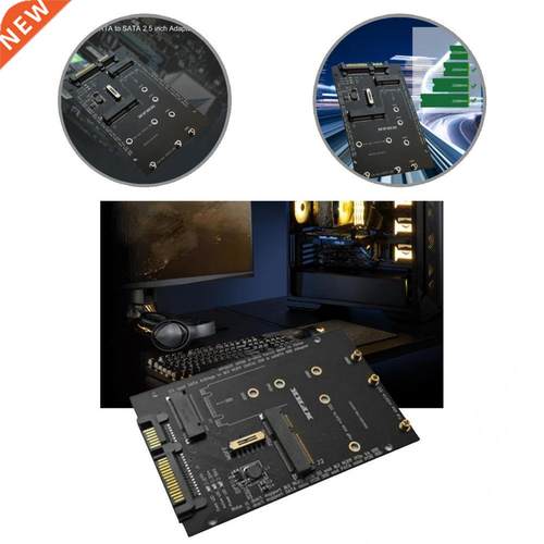 Portable M.2 MSATA to SATA 2.5 inch 7Pin 15Pin Stable Transm