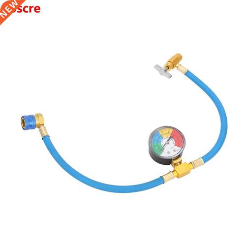 Car Auto Air Conditioning R14A Refrigerant Meter Guage with