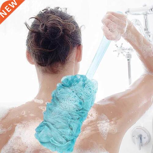 Long Handle Bath Flower Scrubbing Bath Ball Large Size Bathr