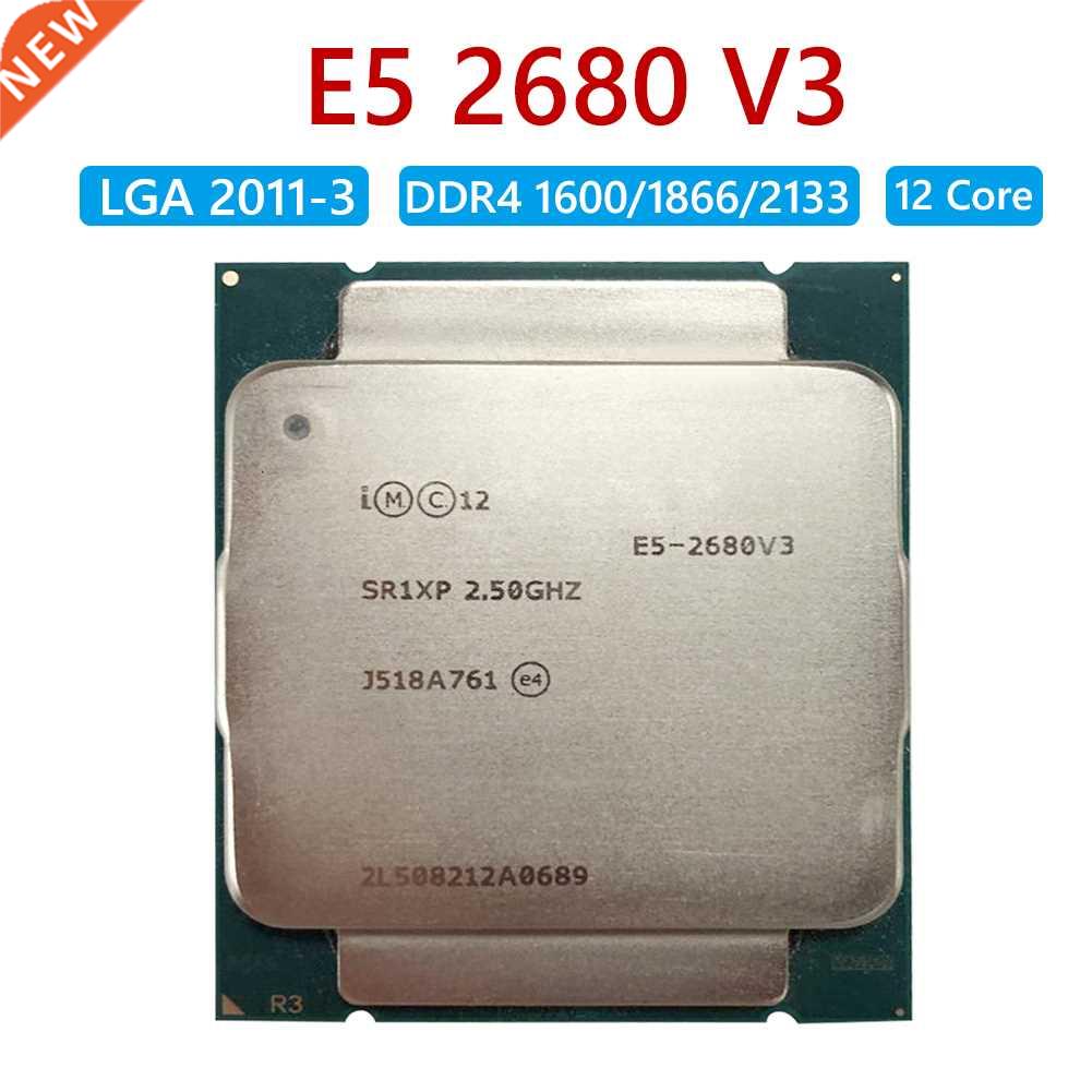 For Intel Xeon E5 2680 V3 12 Core Processor for X99LGA 2011-