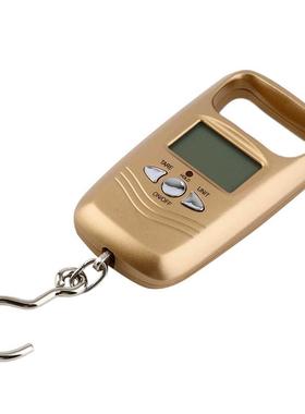 Mini 50kg LCD Hanging Luggage Weighting Hook Scale Electron