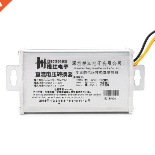 DC 36V 48V 72V to DC 12V 10A DC Voltage Converter Adapter Tr