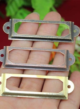 1 Set/50 Pcs Office Library File Drawer Cabinet Card Tag Lab