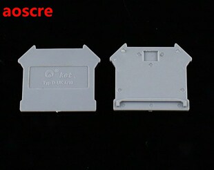 D-UK4/10 Flame retardant plate baffle/Close plate/End cap fo