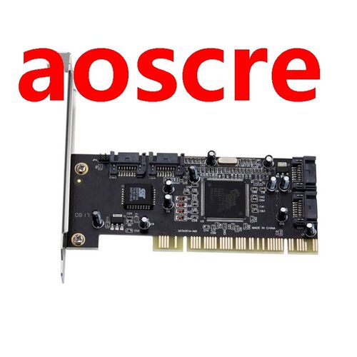 New PCI to 4 Ports SATA Serial ATA RAID Sil3114 3114 Convert