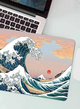 Japan Great Wave Mousepad Gaming Accessories Small Mouse Pad