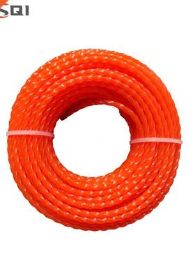 5m/10m/15m*2.4mm/2.7mm/3mm Grass Trimmer Line Nylon Spiral