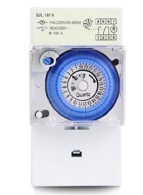 SUL181H Mechanical Timer Switch 220V 16A 24H 8 Settings Manu