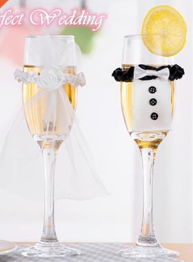 2 Pcs/1 Pair Decoration Bride and Groom Wedding Engaget Par