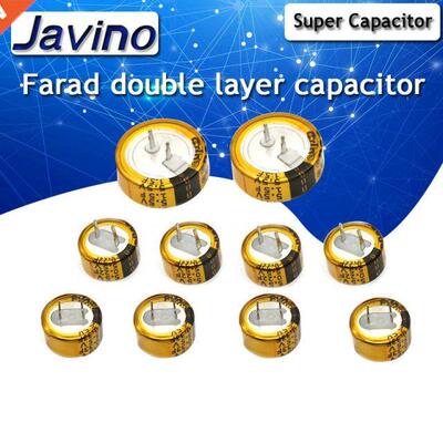 2PCS High-capacity Super Farad Capacitor 5.5V 0.1/0.33/0.47
