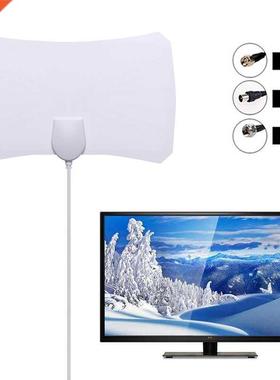 200 Miles Range Indoor Digital HDTV Antenna 25DB 4K 1080P Di
