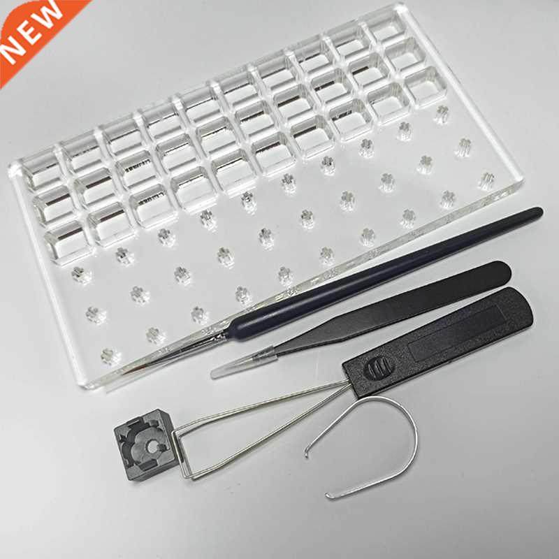 6pcs Keyboard Lube Station Keycap Puller Reover echanical
