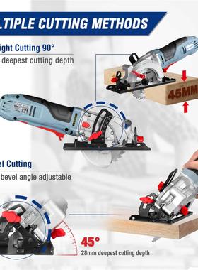 750W Electric Mini Circular Saw Multifunctional Electric Sa