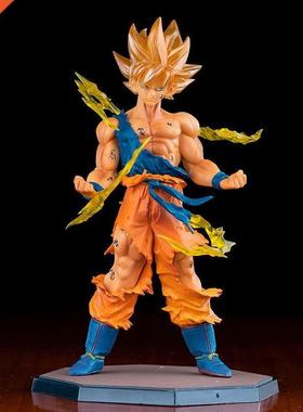16cm Son Goku Super Saiyan Figure Anime Dragon Ball Goku DBZ