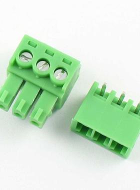 10 Pcs 3.81mm pas connecteur Pcb vis bornier 3pin Angle droi