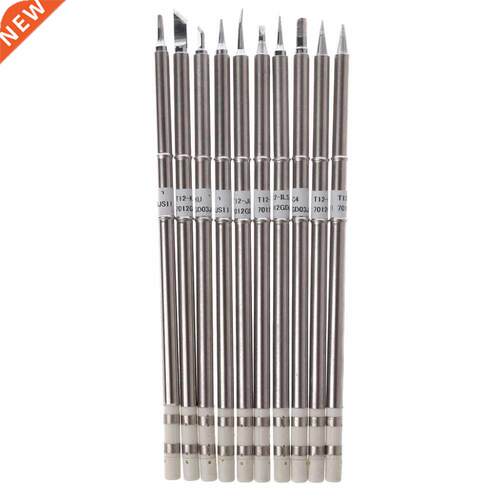 10 Pcs T12-B2 D24 C4 ILS JL02 KU K BC2 BL BC1 Solder Iron Ti