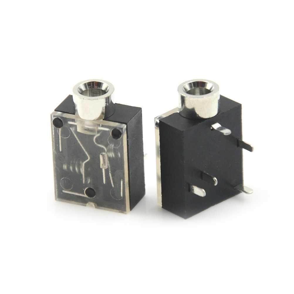 5Pcs 3.5mm 5 Pin Audio Jack Socket PCB Panel Mount for Headp