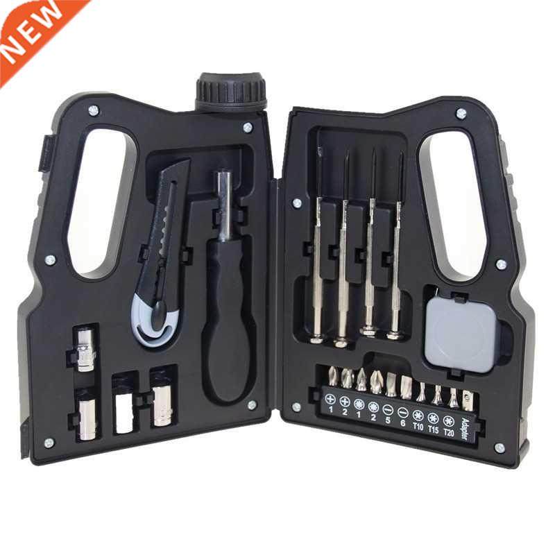 21 in 1 Oil Can Shape Tool Set Household Hand Tool Box Repai