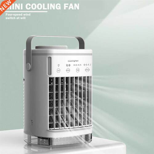 Portable Air Conditioner Desktop Cooling Fan with 4 Fan Spee
