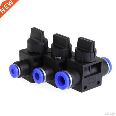 Home Improvement Pneumatic Air 2 Way Quick Fittings Push Con