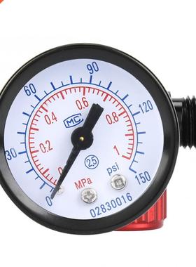 BSP1/4in Pressure Gauge Air Regulator Aluminium Alloy Pressu