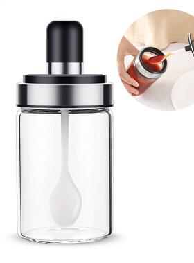 Kitchen Glass Seasoning Bottle Salt Box sugar container suga