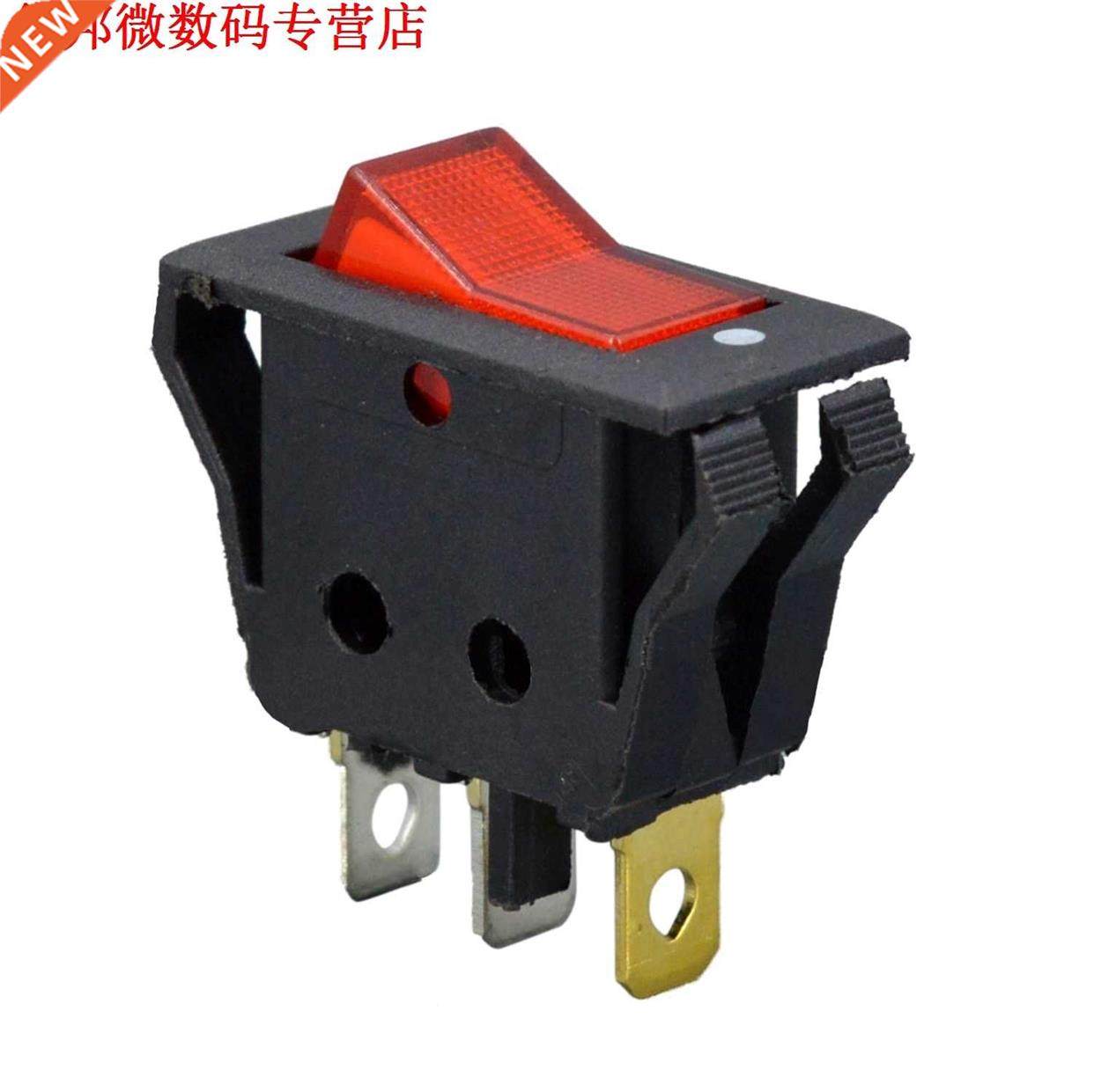 12pcs 15A 2 Poste OP/OFF KCD3 Boot Tumelschakelaar met Ro