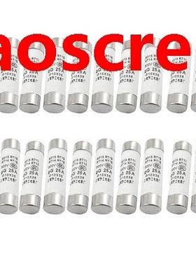 10x8mm R015 RT18 RT14 Ceramic Fast Blow Fuse Link 500V 0.5