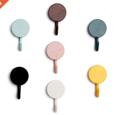 10pcs/set Solid Color Free Punching Door Without Trace Nail