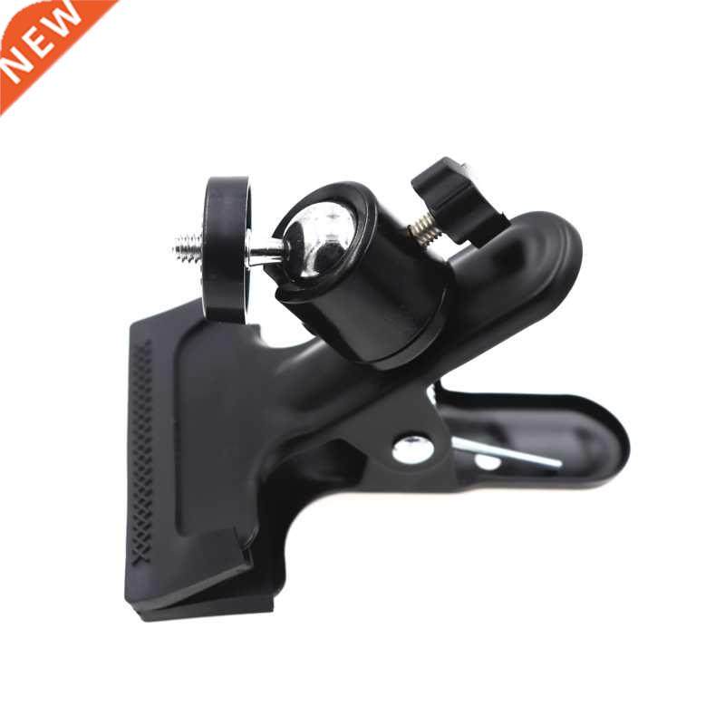 Metal Tripod Heads Multi-function Clip Clamp Holder Mount wi