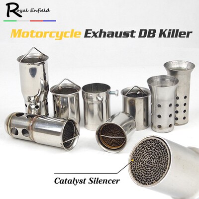 Universal 51mm Front Mid End Catalyst DB Killer baffle for M