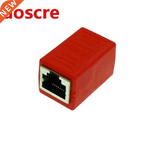 5Pc color connector RJ45 Female to Female Network Ethernet L