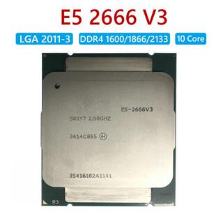 For Intel Xeon E5 2666 V DDR/DDR4 Processor for X99 Mother