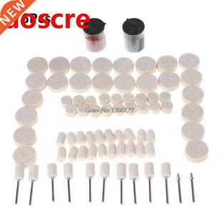 76Pcs Abrasive Soft Felt Buffing Burr Polishing Pad Polishin