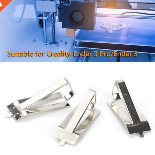 Stainless Steel Glass Plate Heated Bed Clip 3D Printer Parts