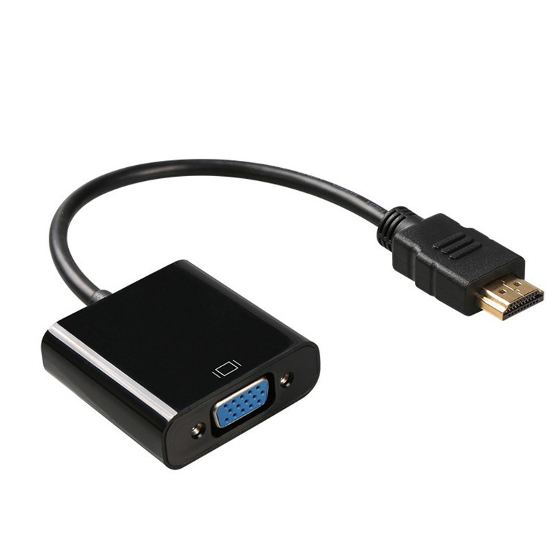 HDMI TO VGA adapter with audio cable HDMI splitter to VGA co